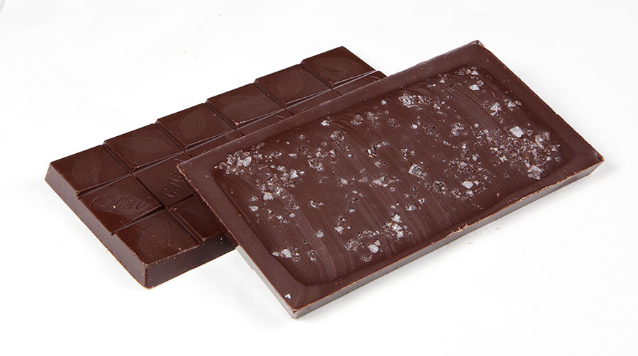 XOCOLATA NEGRE AMB SAL 70% SÃO TOMÉ Salt del Colom 100 g