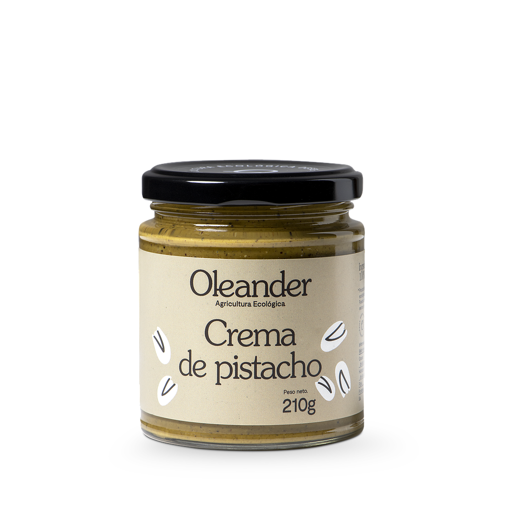 CREMA DE PISTACHO TOSTADO Oleander 210 g