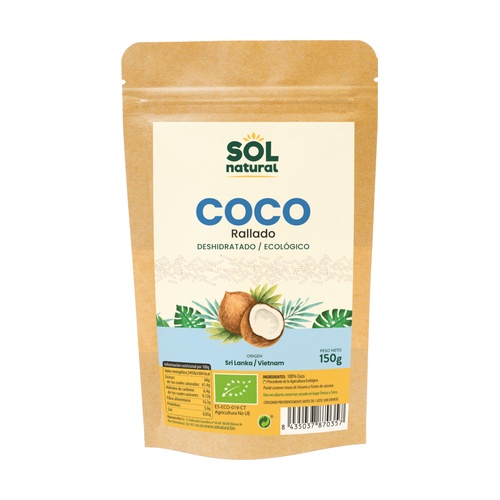 COCO RALLADO Sol Natural 150 g