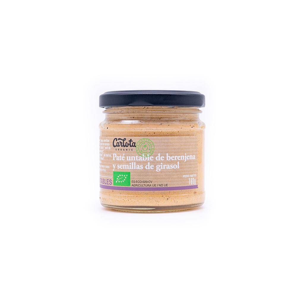 PROMOCIÓ 5% PATÉ ALBERGINIA I LLAVORS GIRASOL Carlota 180 g
