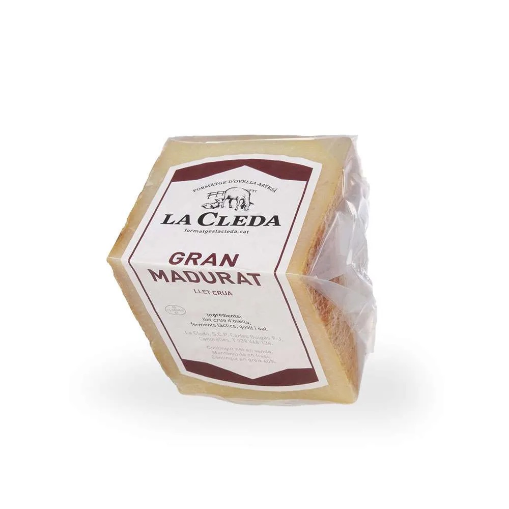 QUESO OVEJA GRAN MADURAT La Cleda (preu kg)