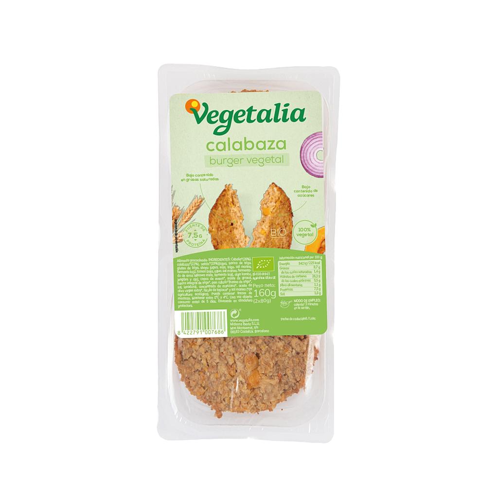 PROMOCIÓN 10% VEGEBURGER DE SEITÁN Y CALABAZA Vegetalia 2x80 g