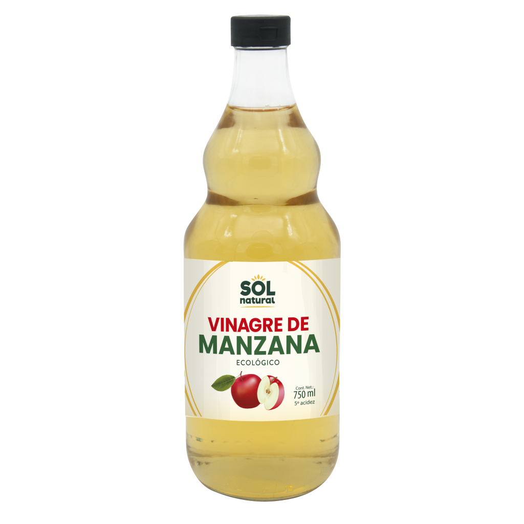 VINAGRE DE POMA, Sol Natural 750ml