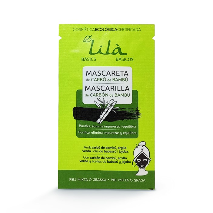 PROMOCIÓN 20% MASCARILLA FACIAL BAMBÚ MIXTA/GRASA Lilà 12 ml