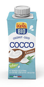 CREMA DE COCO PER CUINAR ECO IsolaBio 200 ml