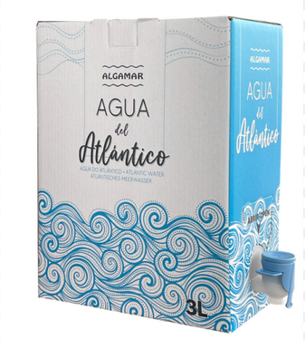 AGUA DE MAR DEL OCEANO ATLÁNTICO Algamar 3 L