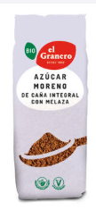 SUCRE MORENO DE CANYA INTEGRAL AMB MELASSA ECO El Granero 1 kg