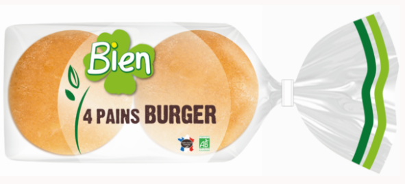 PA D'HAMBURGUESA 4 UNITATS ECO Bien 200 g