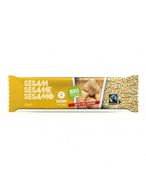 BARRITA SÉSAMO COMERCIO JUSTO BIO Oxfam 20g