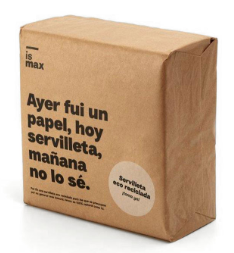 SERVILLETAS DE PAPEL XL ECO Ismax 50 unitats