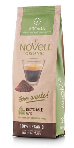 CAFÉ MOLIDO PIU AROMA ECO Novell 250 g 
