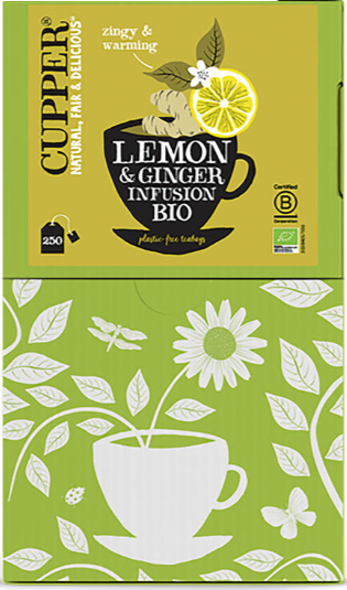 INFUSIÓ DE LLIMONA I GINGEBRE ECO Cupper 1 sobre