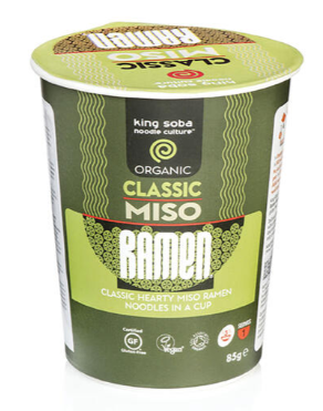 GOT DE SOPA RAMEN MISO S/GLUTEN ECO King Soba 85 g