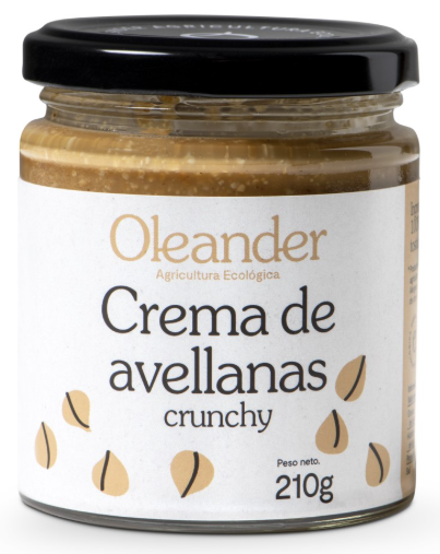 CREMA D'AVELLANES CRUIXENT TORRADES AMB PELL ECO Oleander 210 g