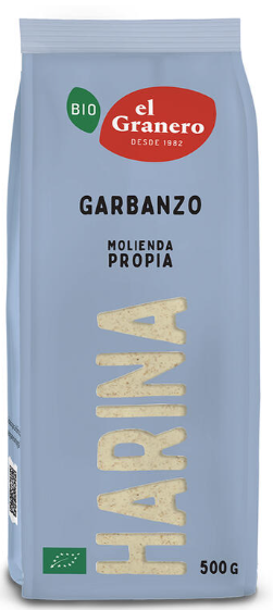 FARINA DE CIGRONS ECO S/GLUTEN El Granero 500 g