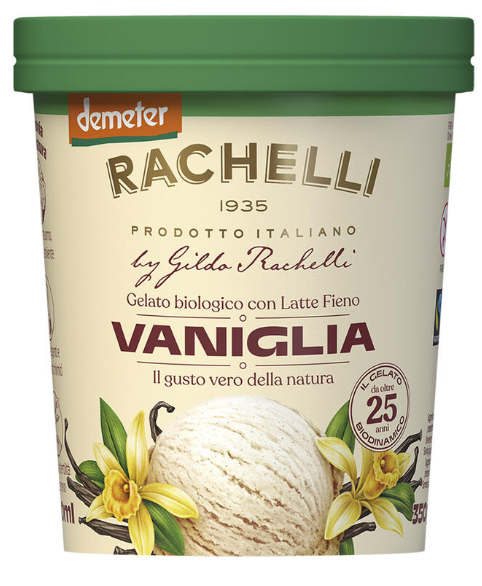 HELADO DE VAINILLA ECO Rachelli 500 ml