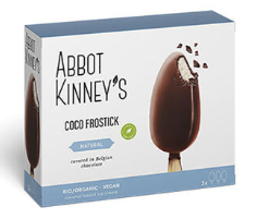 HELADO DE COCO CON COBERTURA DE CHOCOLATE ECO Abbot Kinne's 3x80 g