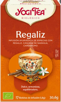 INFUSIÓ REGALÈSIA ECO Yogi Tea 17 bosses