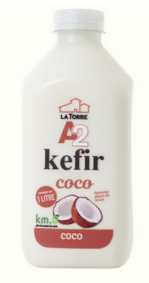 QUÈFIR DE VACA AMB COCO La Torre 1 litre