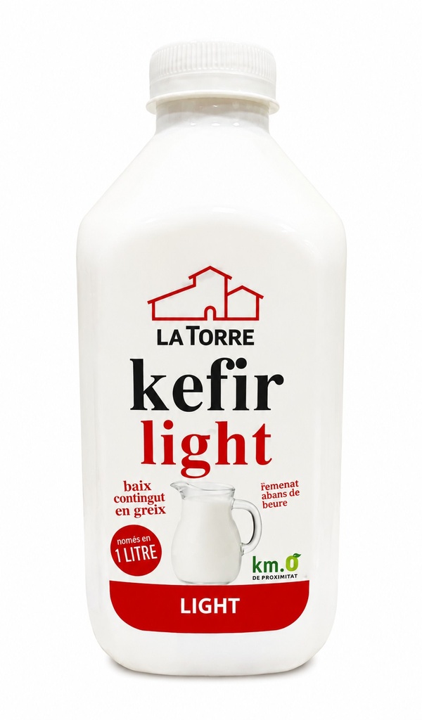 QUÉFIR DE VACA LIGHT La Torre 1 l.