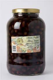 ACEITUNA NEGRA CON HUESO FRASCO Cal Valls 3,8 kg