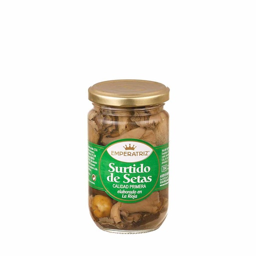 [647] SURTIDO SETAS AL NATURAL Emperatriz 310 g
