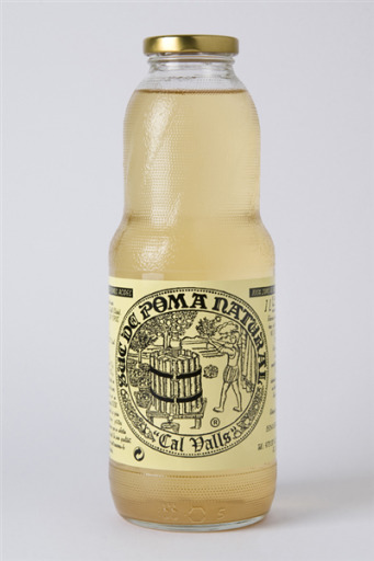 [0010211C] C. BÀSICA - SUC DE POMA ÀCIDA NATURAL Cal Valls 1 l