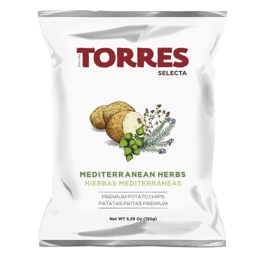 PATATA FRITA SELECTA HIERBAS MEDIT Torres 150 g