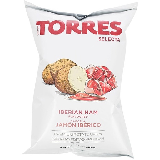 PATATA FREGIDA SELECTA PERNIL IBÈRIC Torres 150 g