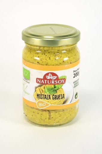 [2498] MOSTASSA GRUIXUDA ECO Natursoy 200 g