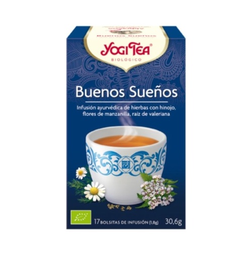 [2241] BUENOS SUEÑOS YogiTea 17 bolsas