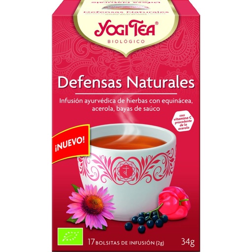 [1777] DEFENSAS NATURALES YogiTea 17 bolsas