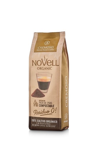 [0277] CAFÉ MOLIDO CREMOSO ECO Novell 250 g