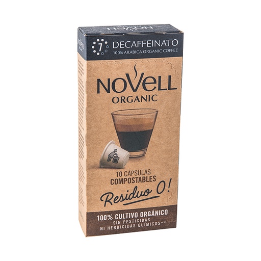 CAPS. CAFÉ DESC. ECO Novell 10 uds.