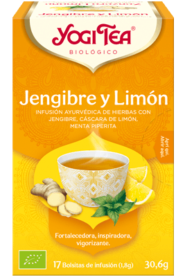 [2243] INFUSIÓ GINGEBRE I LLIMONA ECO YogiTea 17 bosses