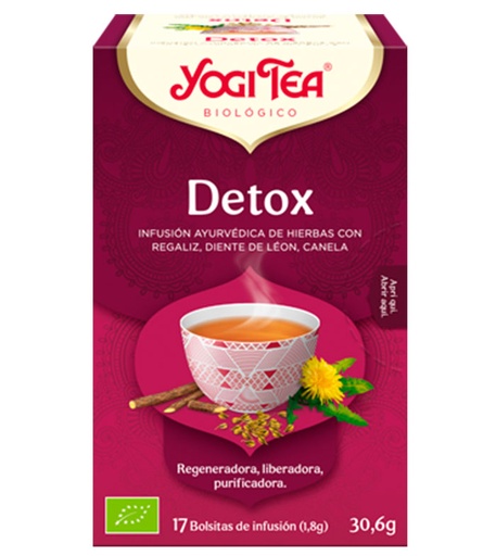 [2242] INFUSIÓ DETOX ECO YogiTea 17 bosses