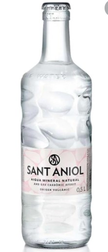 AGUA SANT ANIOL CON GAS 0,5 l