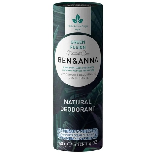 DESODORANT GREEN FUSION CARTÓ Ben&Anna 40 g