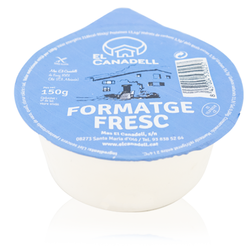 FORMATGE FRESC El Canadell 150 g