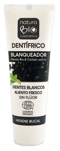 [72396052] DENTÍFRICO BLANQUEADOR S/FLUOR  Natura Bio 75 ml