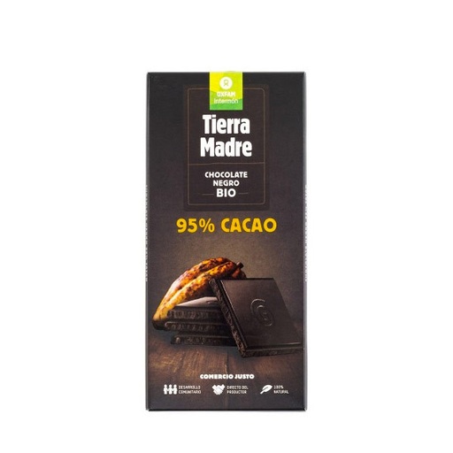 [10317402] CHOCOLATE NEGRO ECO 95% Oxfam 80 g