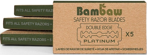 [BBW231] HOJAS DE AFEITAR Bambaw 5 uds.