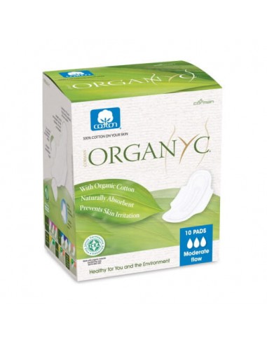 [6139] PROMOCIÓN 20% COMPRESAS ALAS DIA Organyc 10 uds.