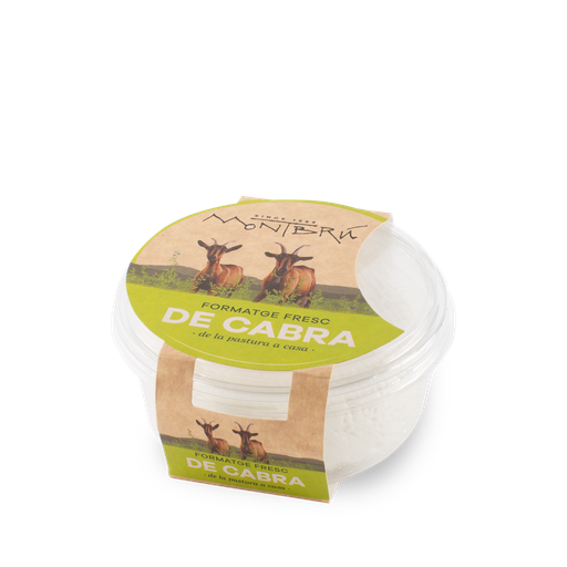 [0350205] QUESO FRESCO CABRA TARRINA Montbrú 200 g