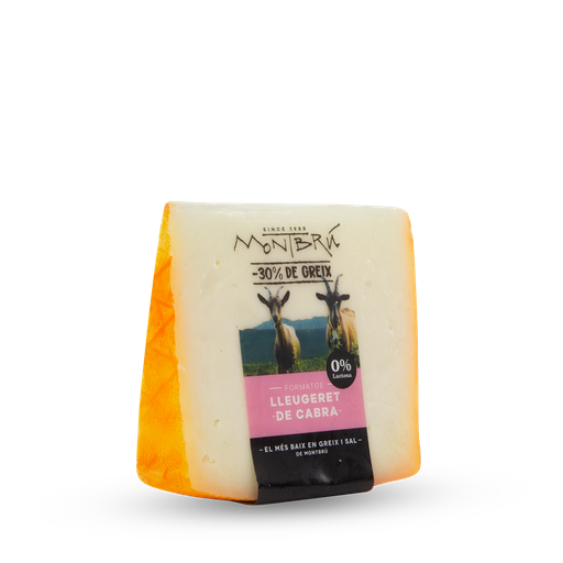 FORMATGE DESNATAT CABRA LLEUGERET Montbrú 180 g