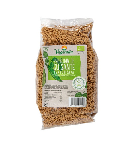 [20-15] PROMOCIÓ 10% PROTEÏNA DE PÈSOL TEXTURADA ECO Vegetalia 250 g