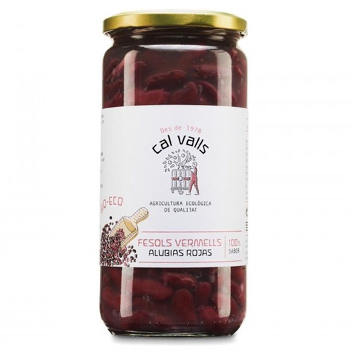 [0066212C] JUDÍA ROJA COCIDA Cal Valls 700 g