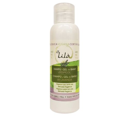 CHAMPÚ Y GEL DE BAÑO DE ESPLIEGO Lilà 500 ml