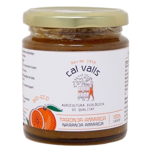 MELMELADA TARONJA ECO Cal Valls 240 g