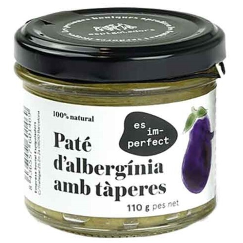 [8122] PATÉ ALBERGÍNIES I TÀPERES es im-perfect 110 g